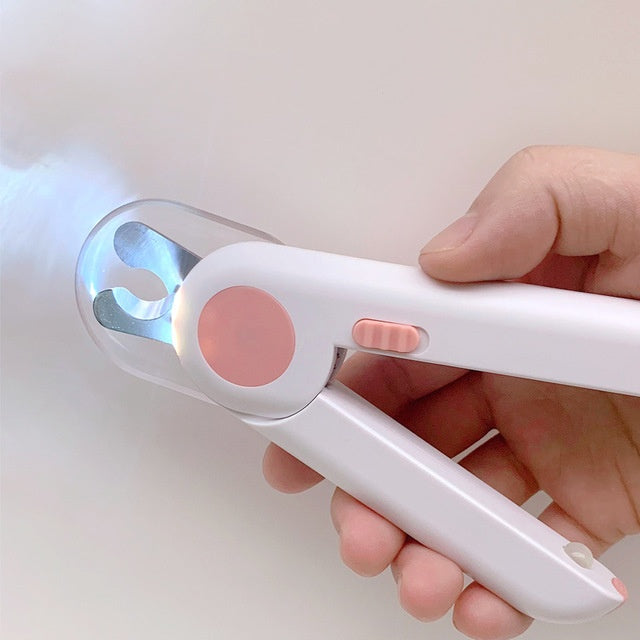 LED Pet Nail Clippers with Precision Light