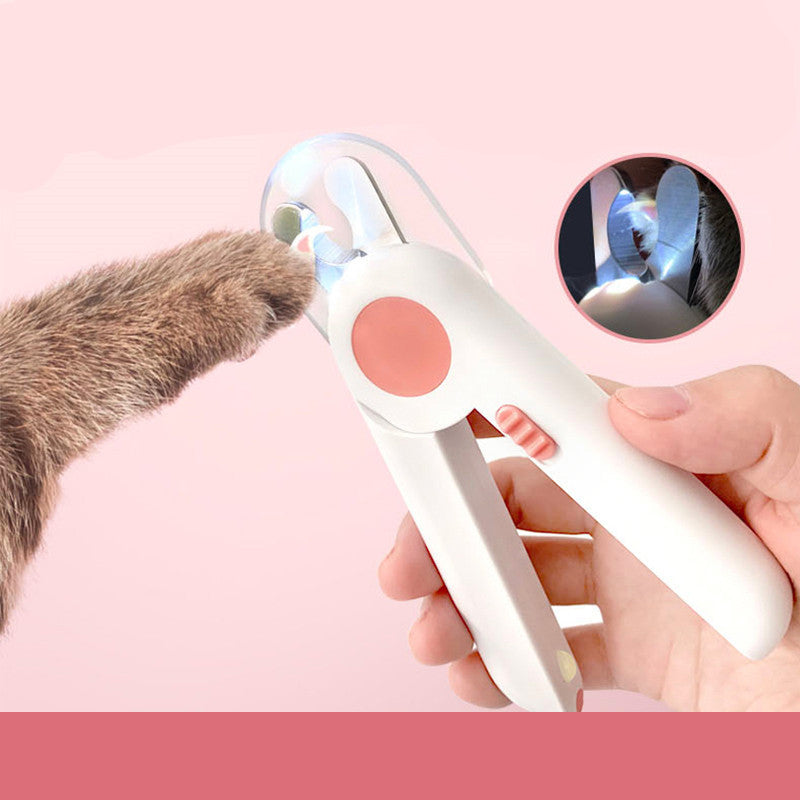 LED Pet Nail Clippers with Precision Light