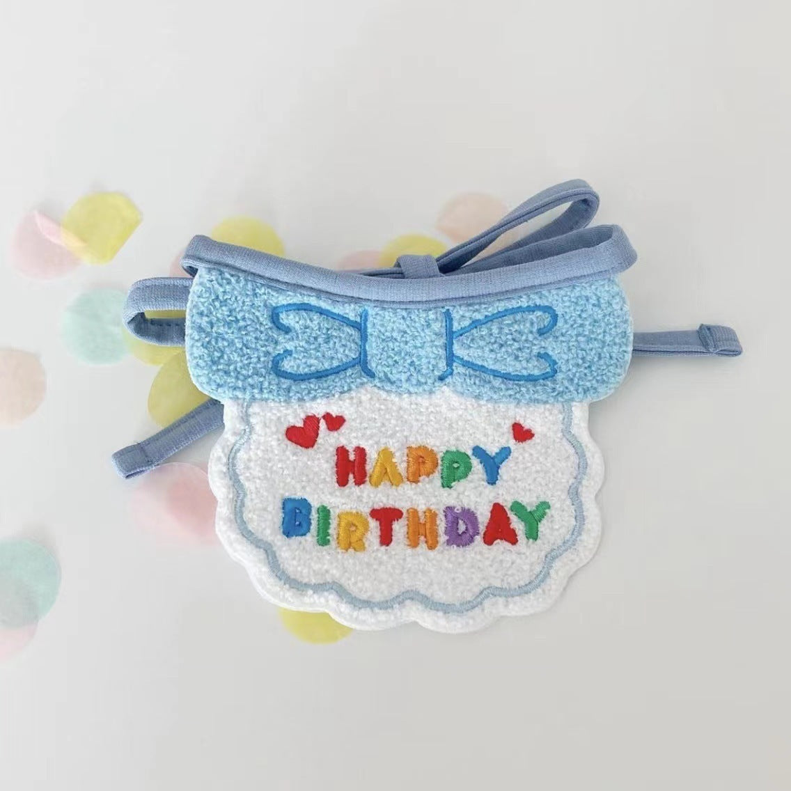 Adorable Pet Birthday Party Set with Hat and Bib!