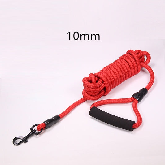 Dog Walking Traction Rope Lengthened And Bold Dog Training Running Traction Rope