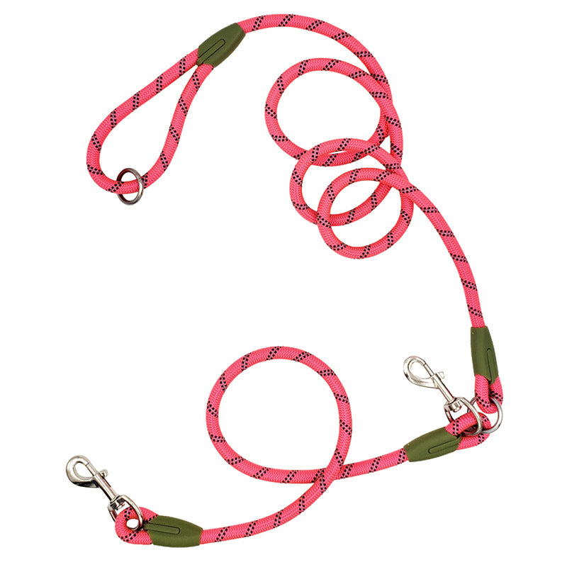 Durable Nylon Round Dog Leash for Everyday Adventures