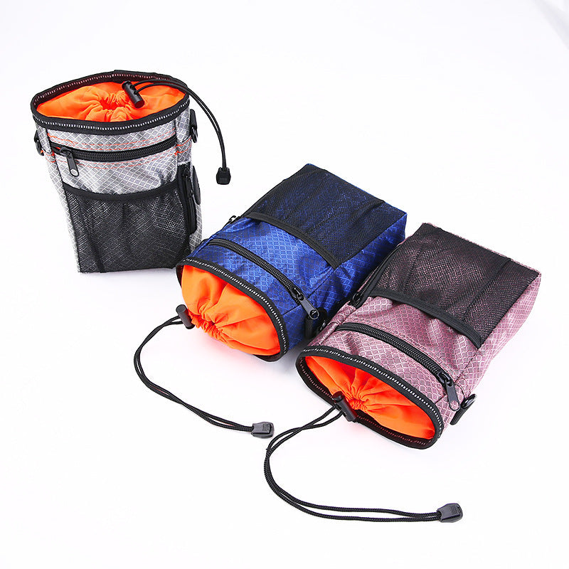 Multi-function Dog Training Bag with Folding Bowl, Garbage Bags